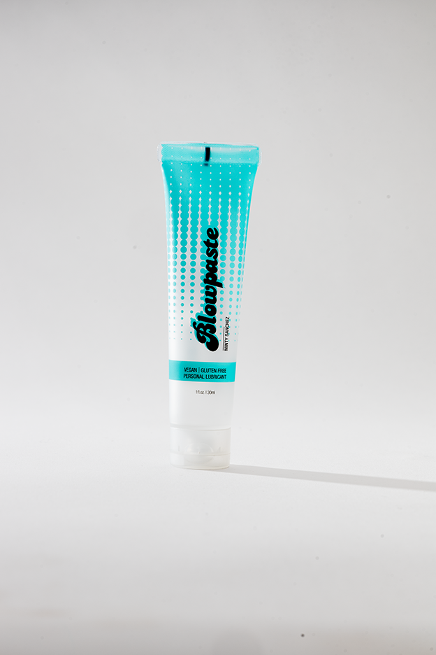 Blowpaste | minty sanchez vegan, gluten-free mint flavored lube